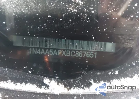 2011 Nissan Maxima 3.5 Sv из США, поврежденный, VIN 1N4AA5APXBC867651